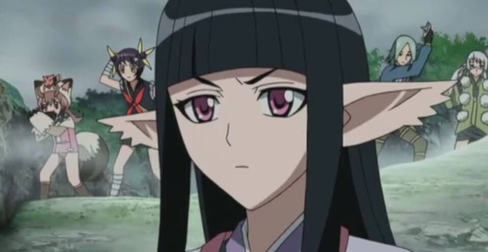 Tsukiyohime - Himawari! - anime female elf