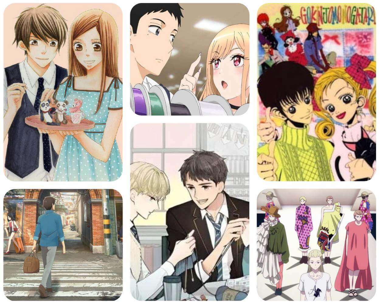 18 Anime About Fashion with knitting and Sewing