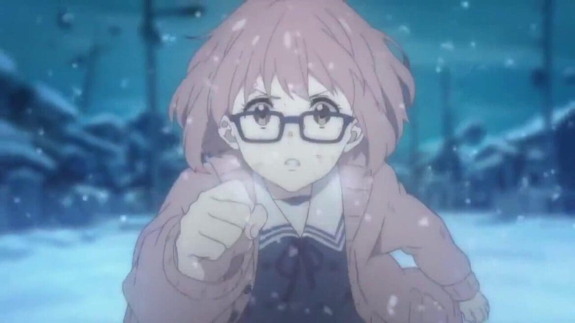 Beyond the Boundary - snowy anime