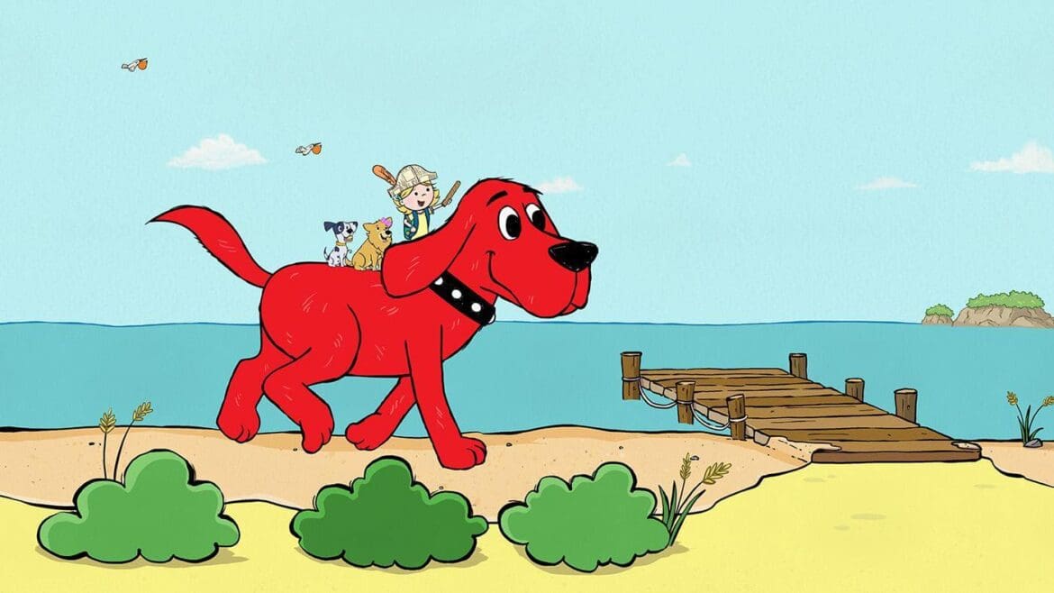 Clifford The Cartoon Pet Dog