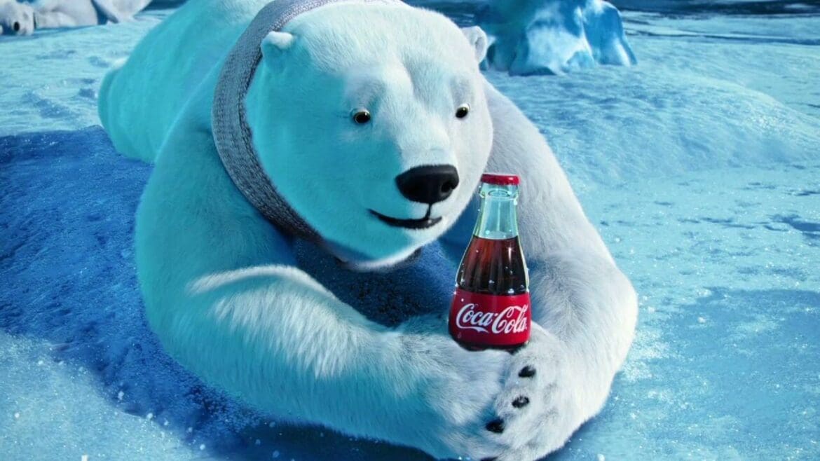Coca Cola Bear - Polar Bear Cartoons
