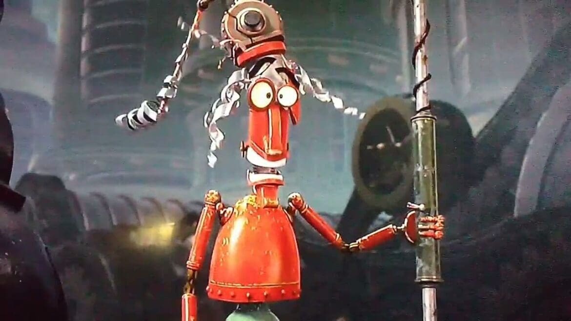 Fender Pinwheeler Robot Cartoon Characters For Kids