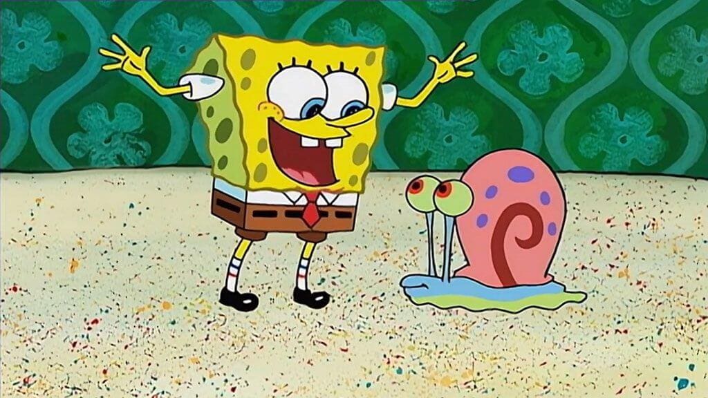 Gary Pet Snail In Spongebob