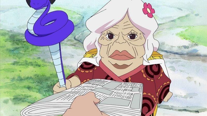 Gloriosa - One Piece - anime grandmother