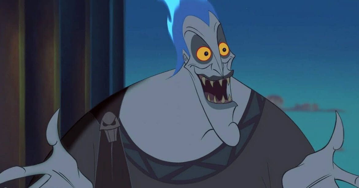 Hades From Hercules Is An Evil Cartoon Character