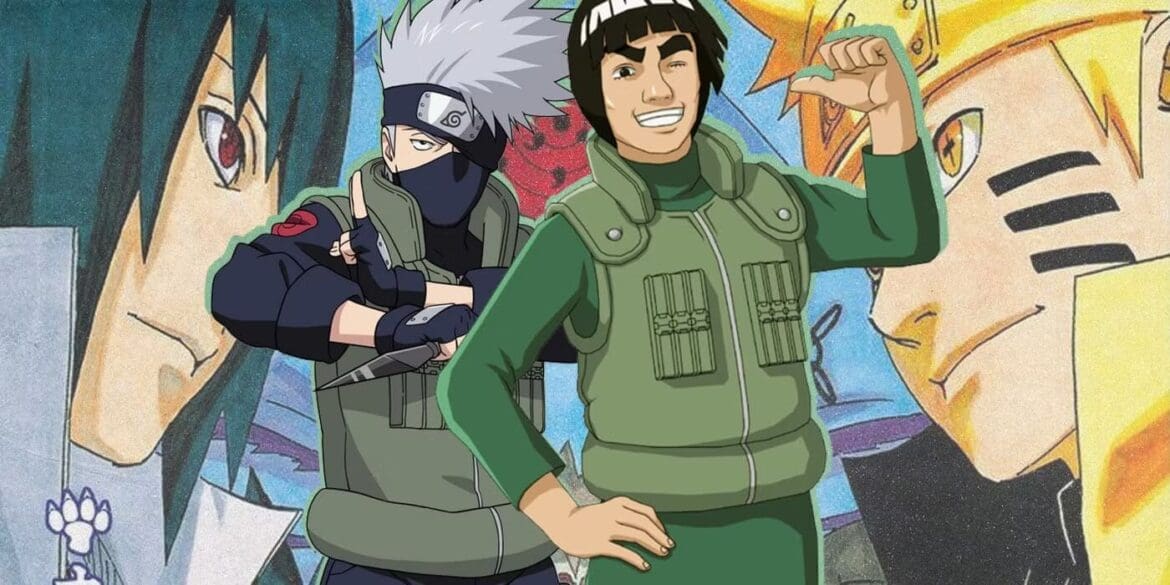 Kakashi Hatake and Might Guy - Naruto