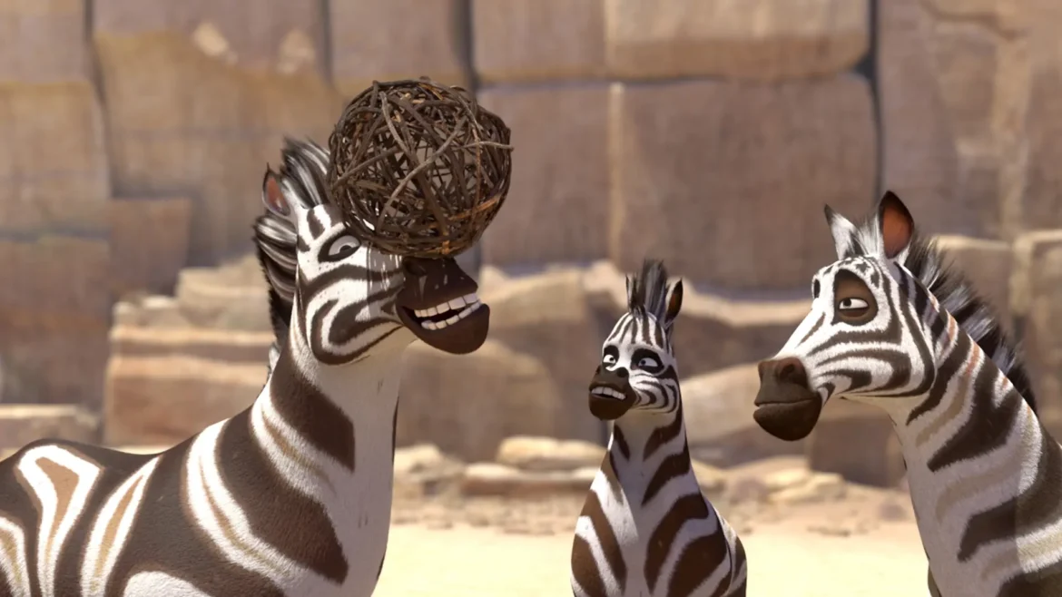 Khumba - Cartoon Zebra