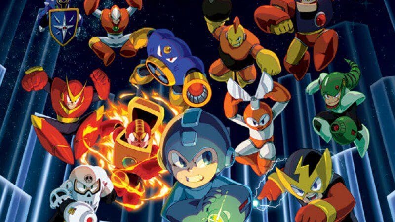 Mega Man Popular Cartoon Robot
