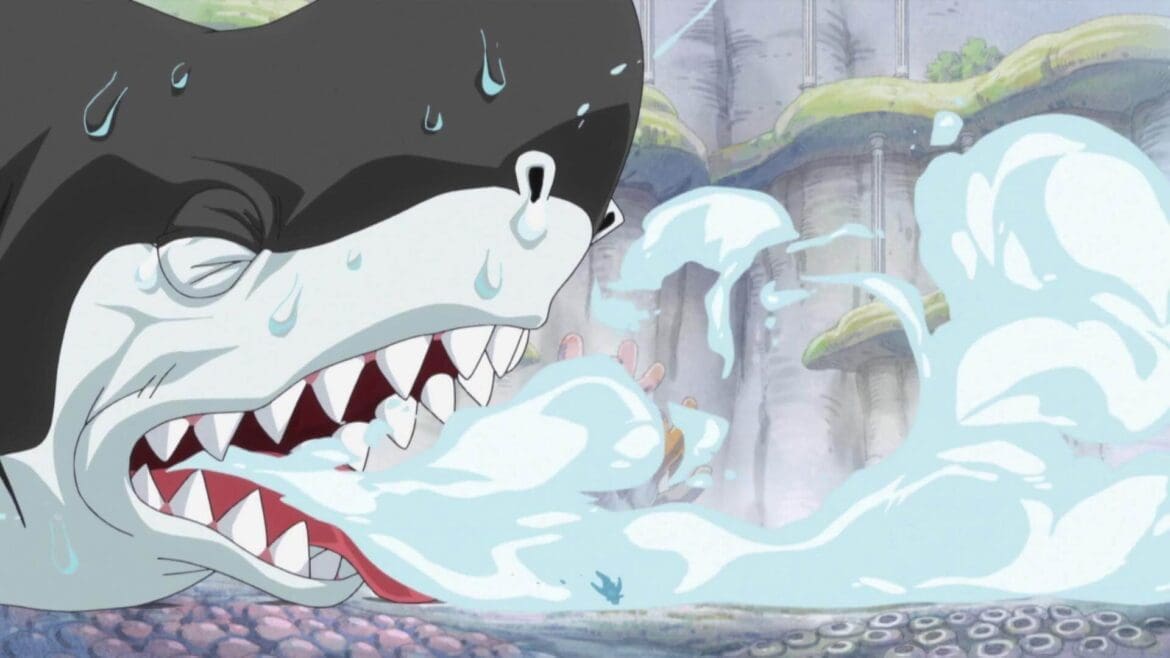 Megalo - One Piece - cute anime shark