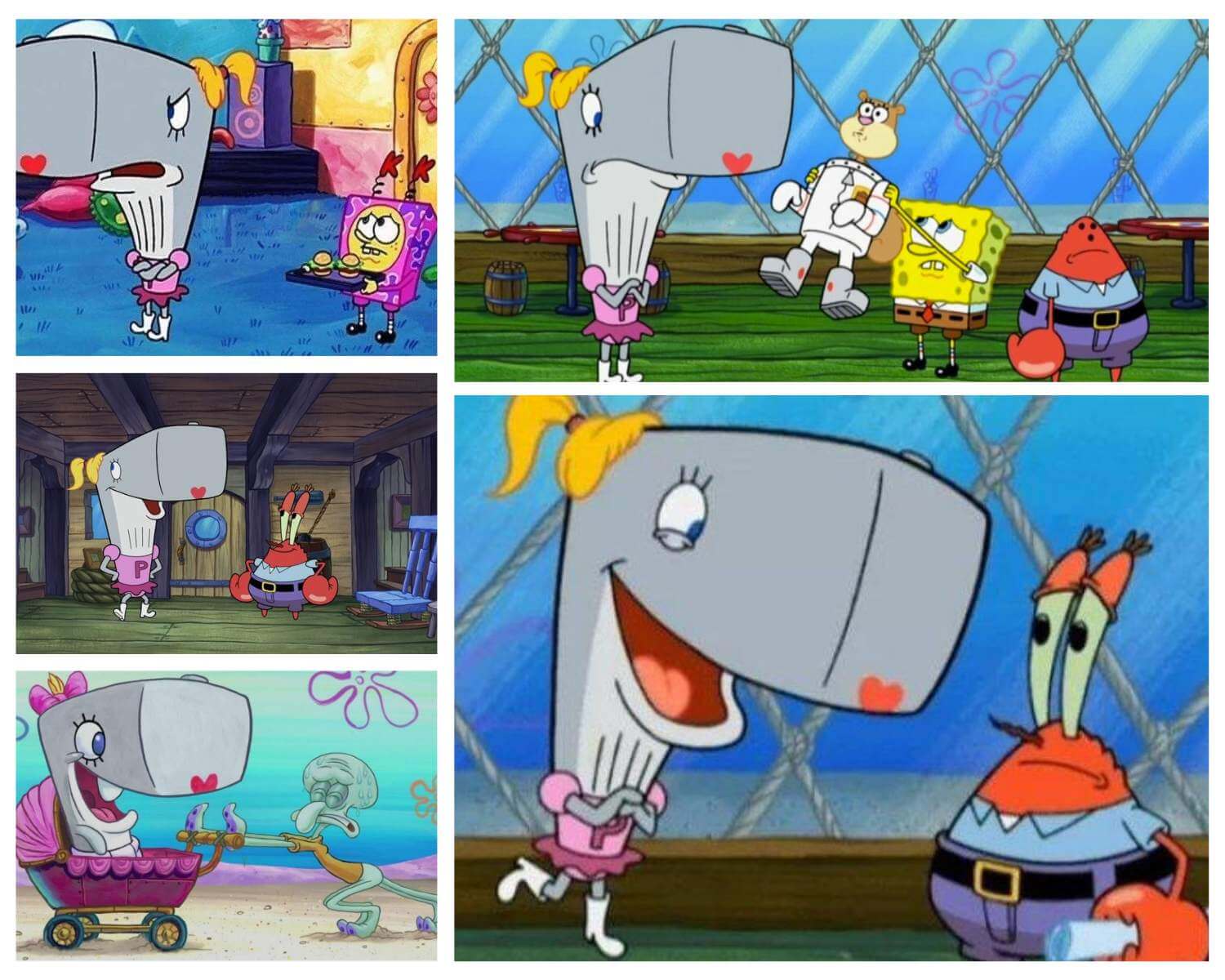 Sponge bob square pants pearl