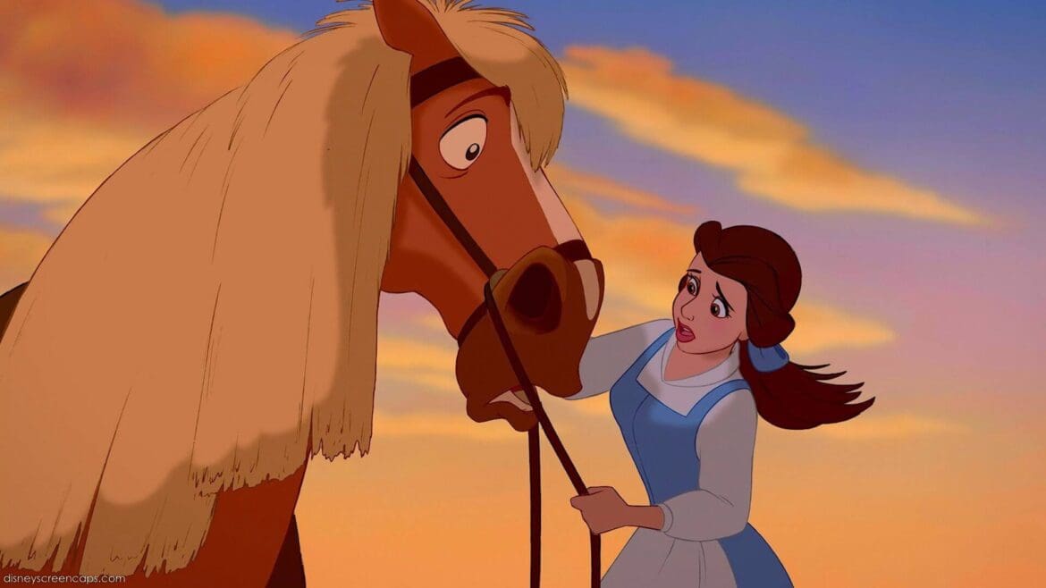 Philippe Is a Horse Character from Beauty and the Beast