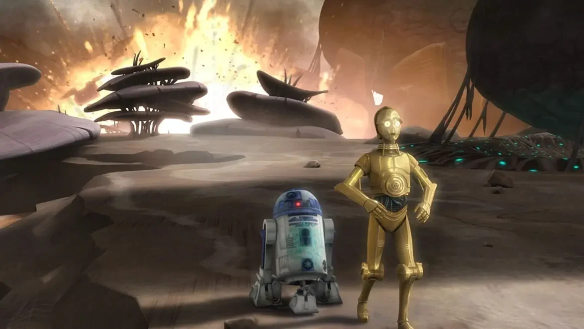 R2-D2 and C-3PO - Star Wars The Clone Wars