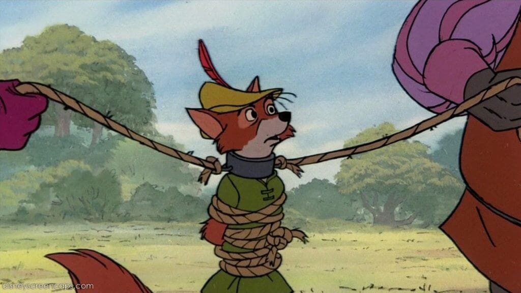 Robin Hood Famous Fox Character