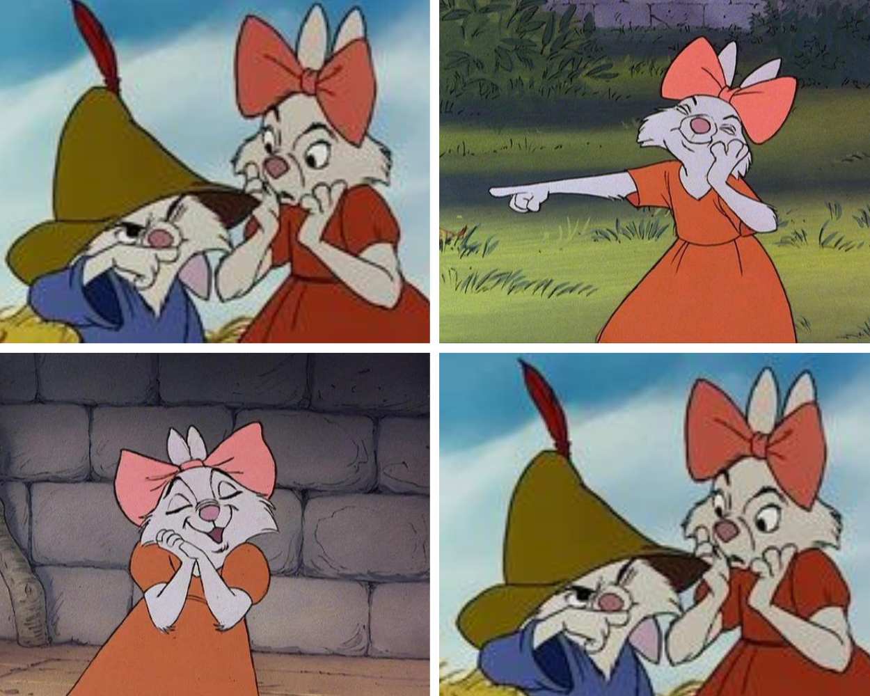 Sis Bunny - Rabbit Cartoon Characters