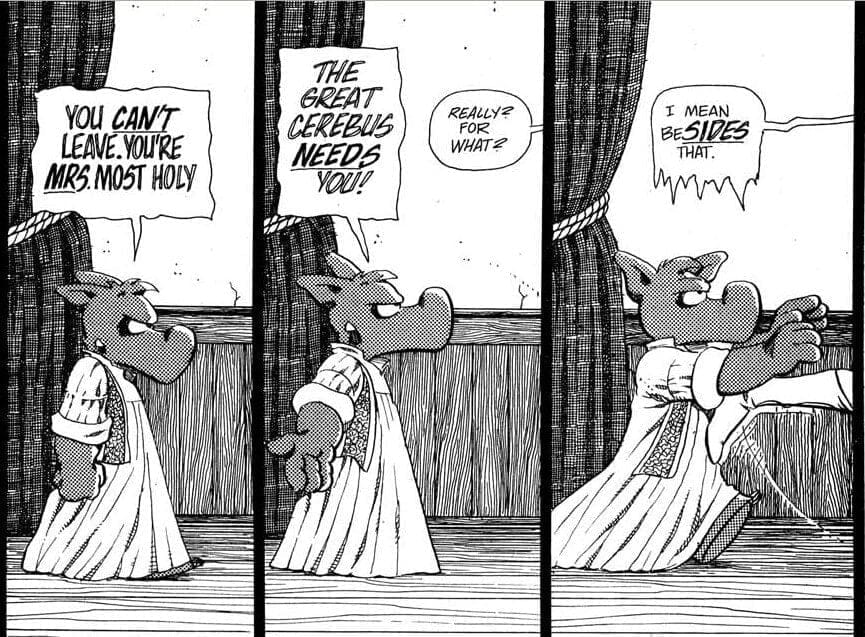 Cerebus the Aardvark – Black N White Comics