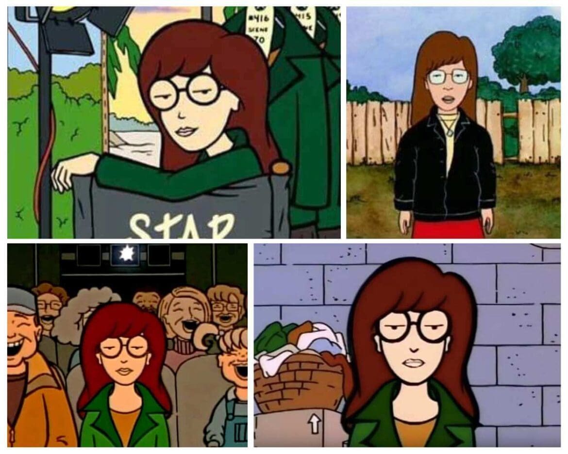 Daria Morgendorffer - cartoon characters 90's