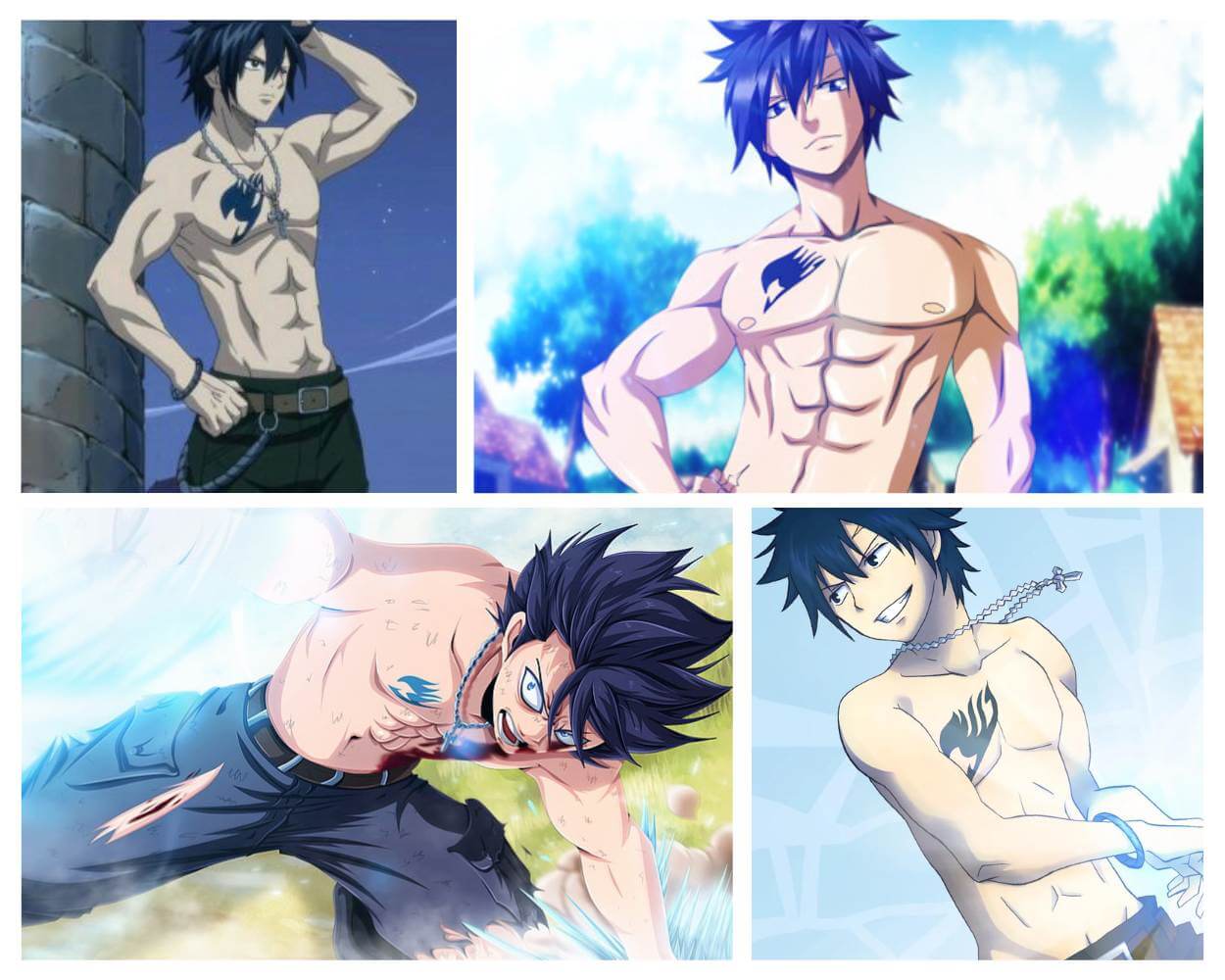Gray Fullbuster - Anime Characters With Tattoos