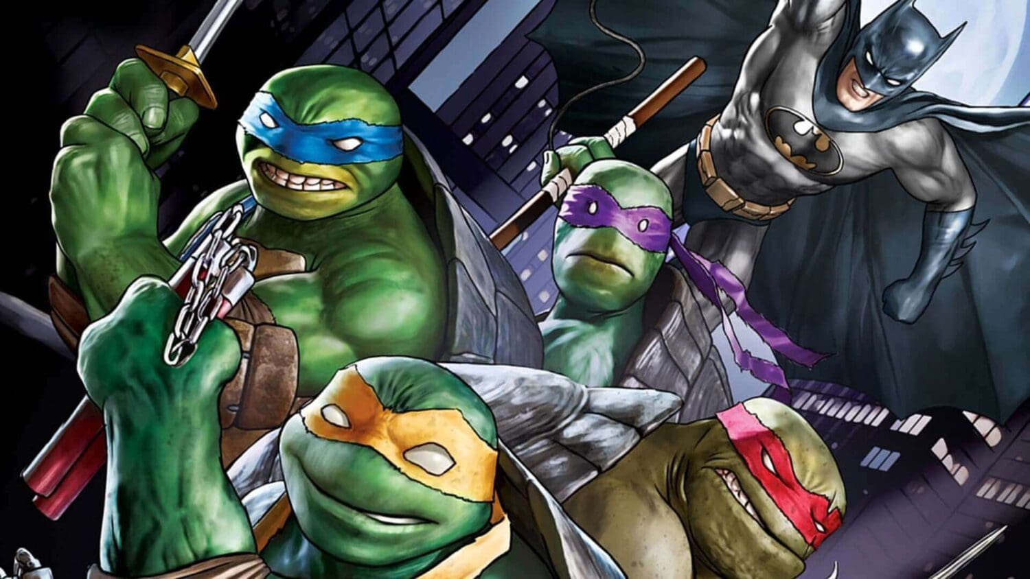 Heroes Collide Batman vs Teenage Mutant Ninja Turtles