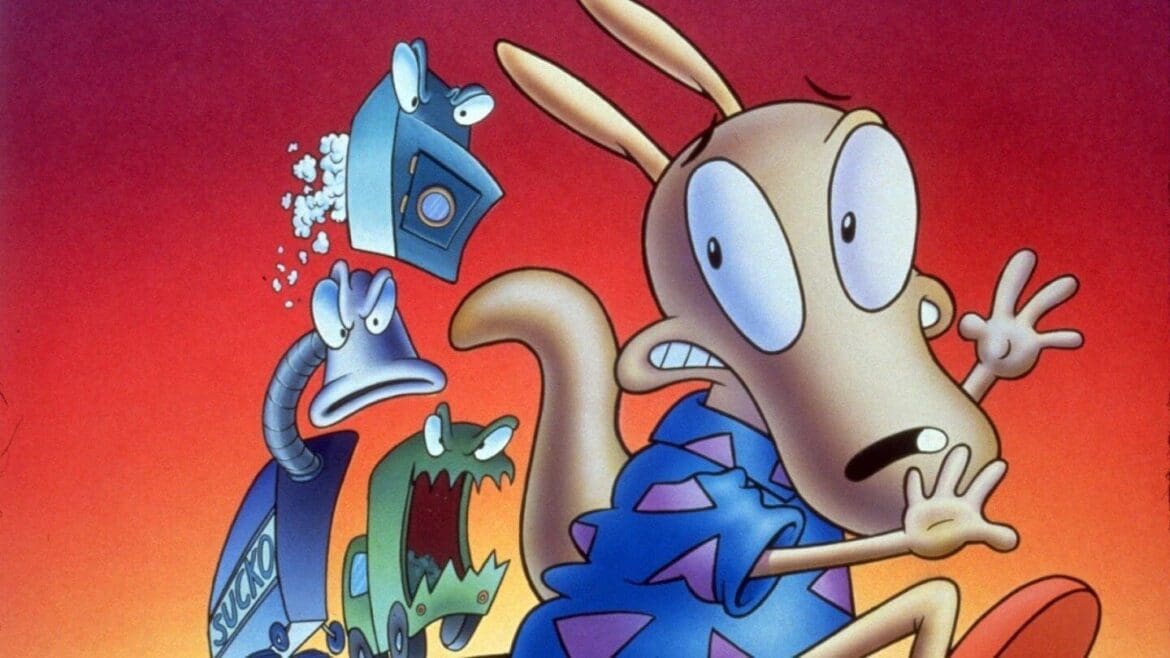 Rocko From Rocko's Modern Life - 1990s cartoon characters
