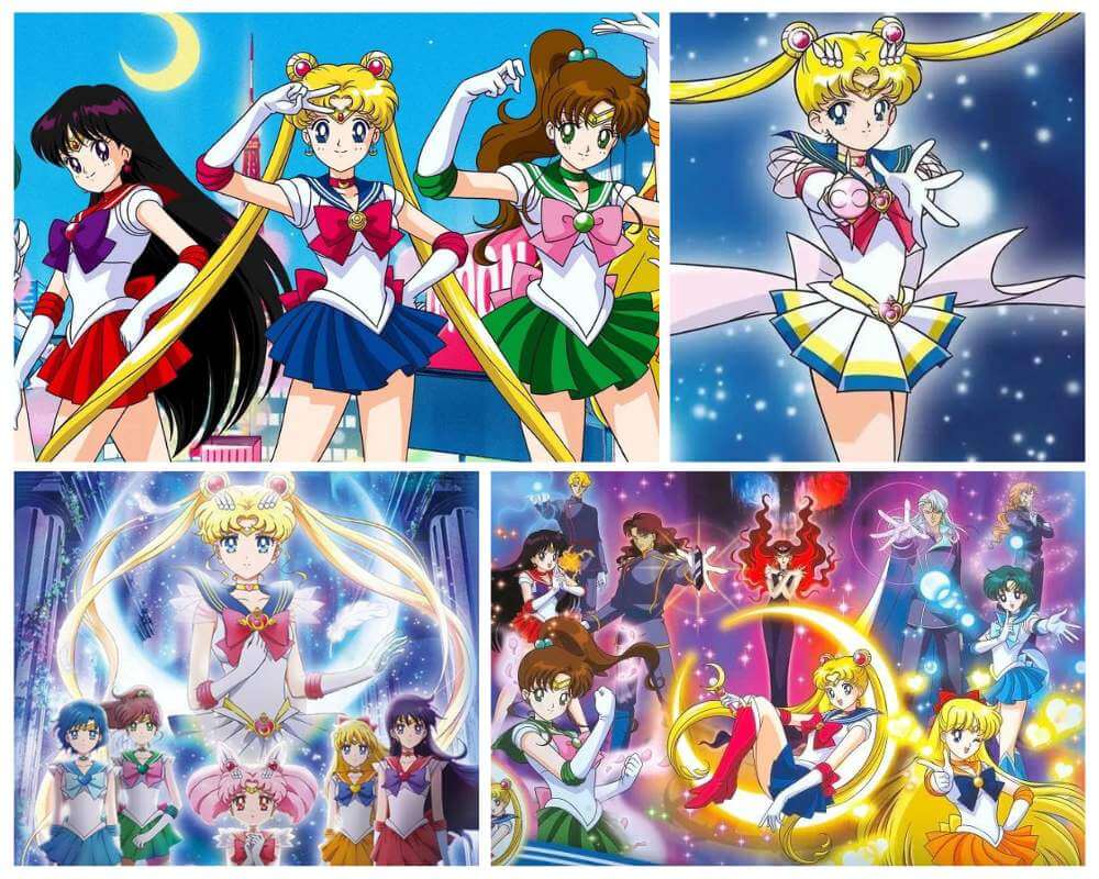 Sailor Moon - 90's cartoon characters