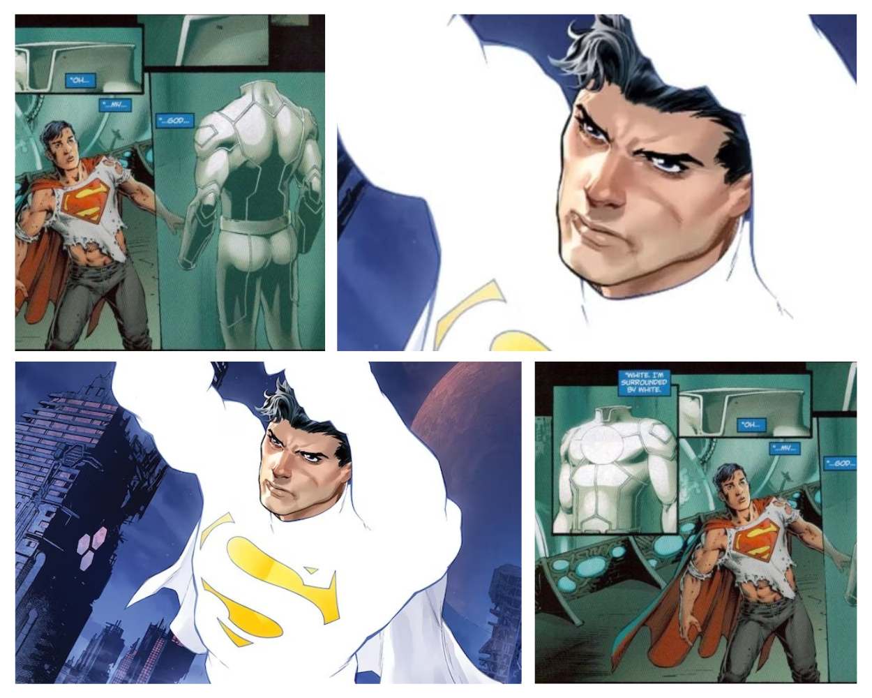 Superman Receives New All-White Costume