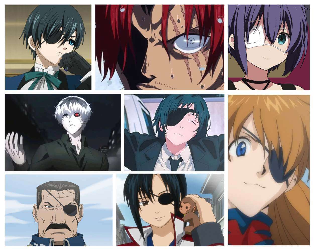 What Mysteries Does the Anime Eye Patch Hold These Characters Know