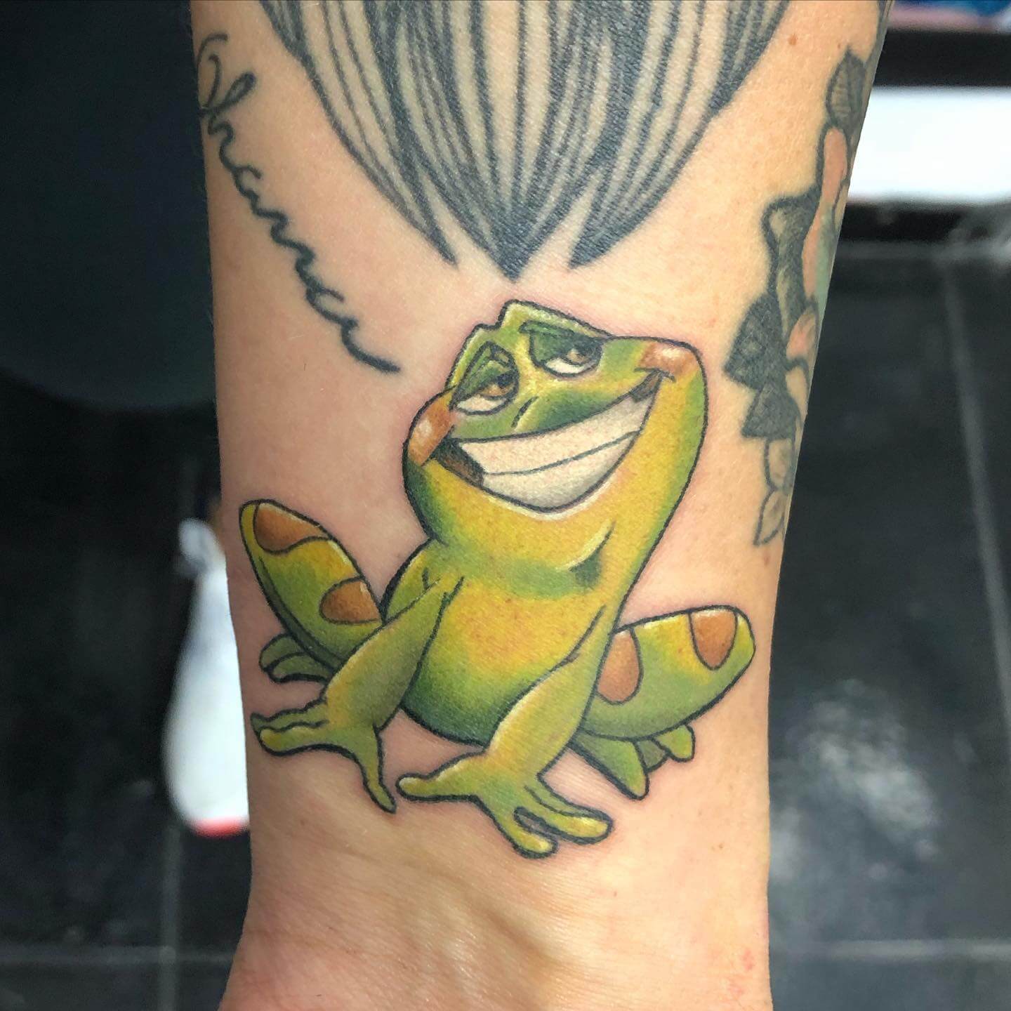 disney princess and the frog tattoo ideas