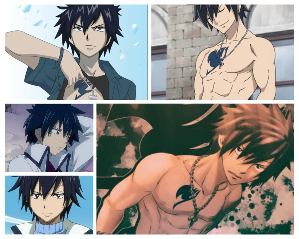 gray fullbuster outfits