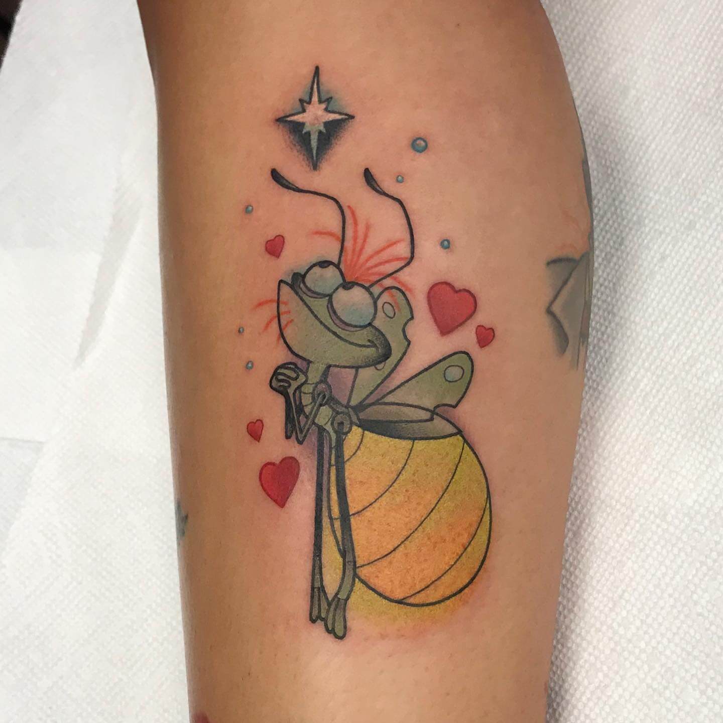 ray from princess and the frog tattoo