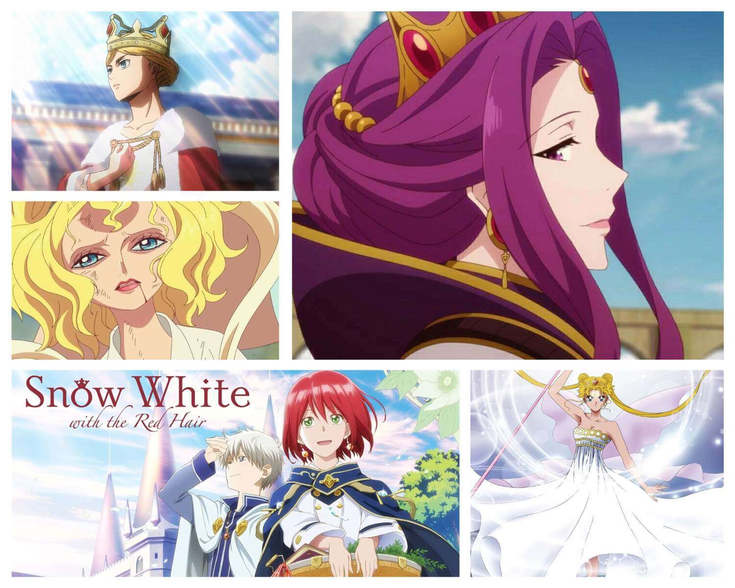 12 Anime Queens That Rule the Screen