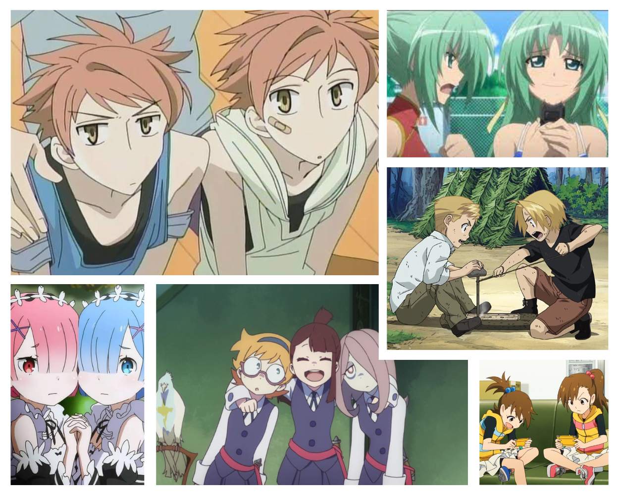 List of More Well-Known Anime Twin Characters