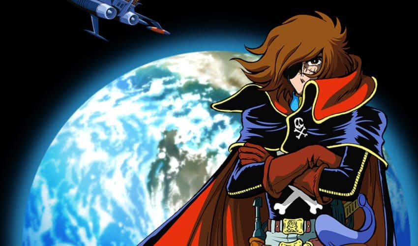 Captain Harlock -Pirate and Classic Space-Themed Anime