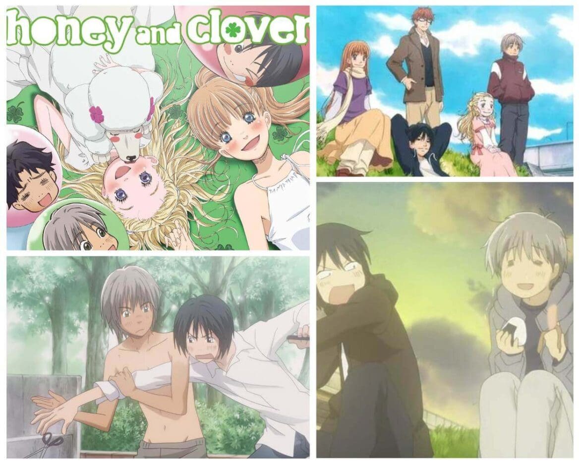 Honey and Clover - anime to watch with girlfriend
