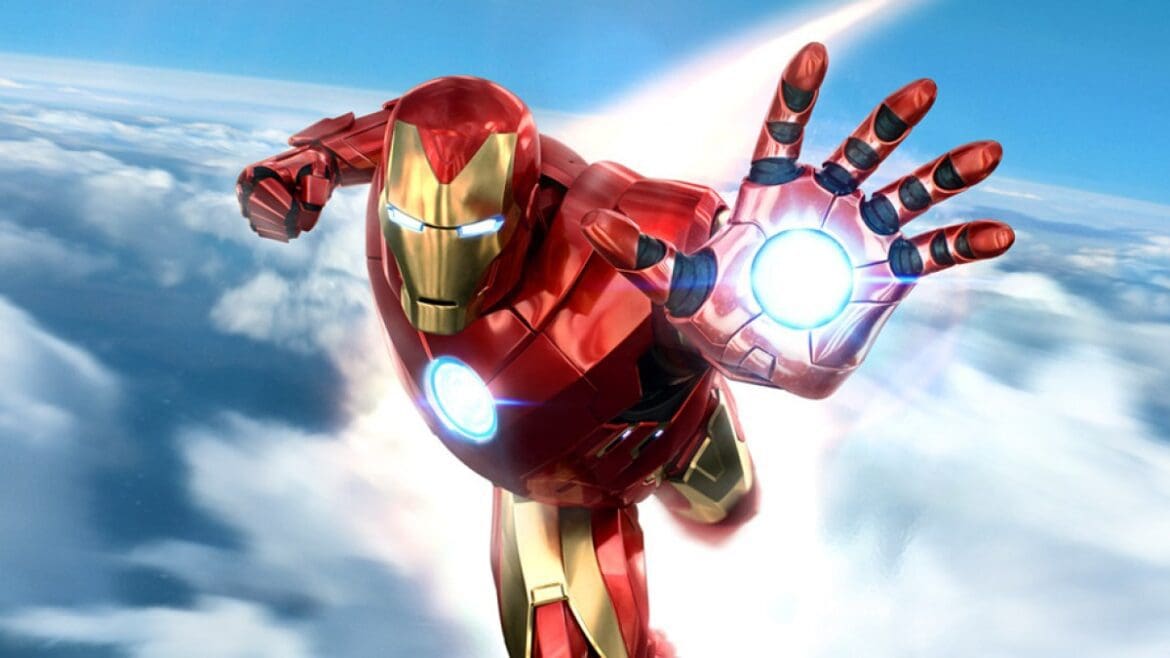Iron Man Cartoon Flying Characters