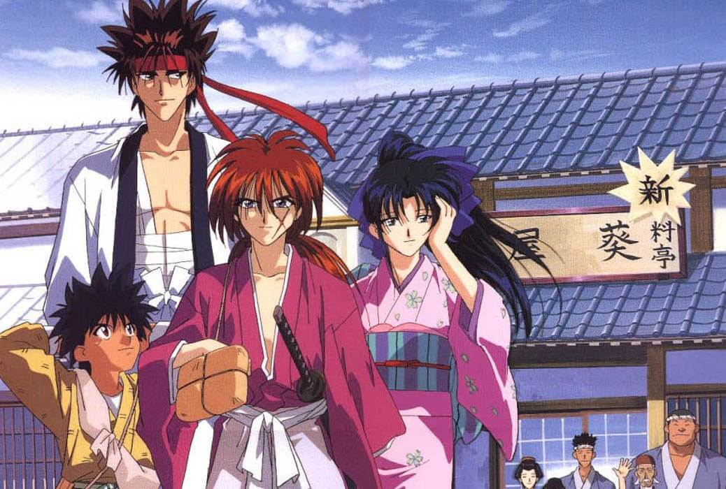 Rurouni Kenshin (1996) - list of old school anime