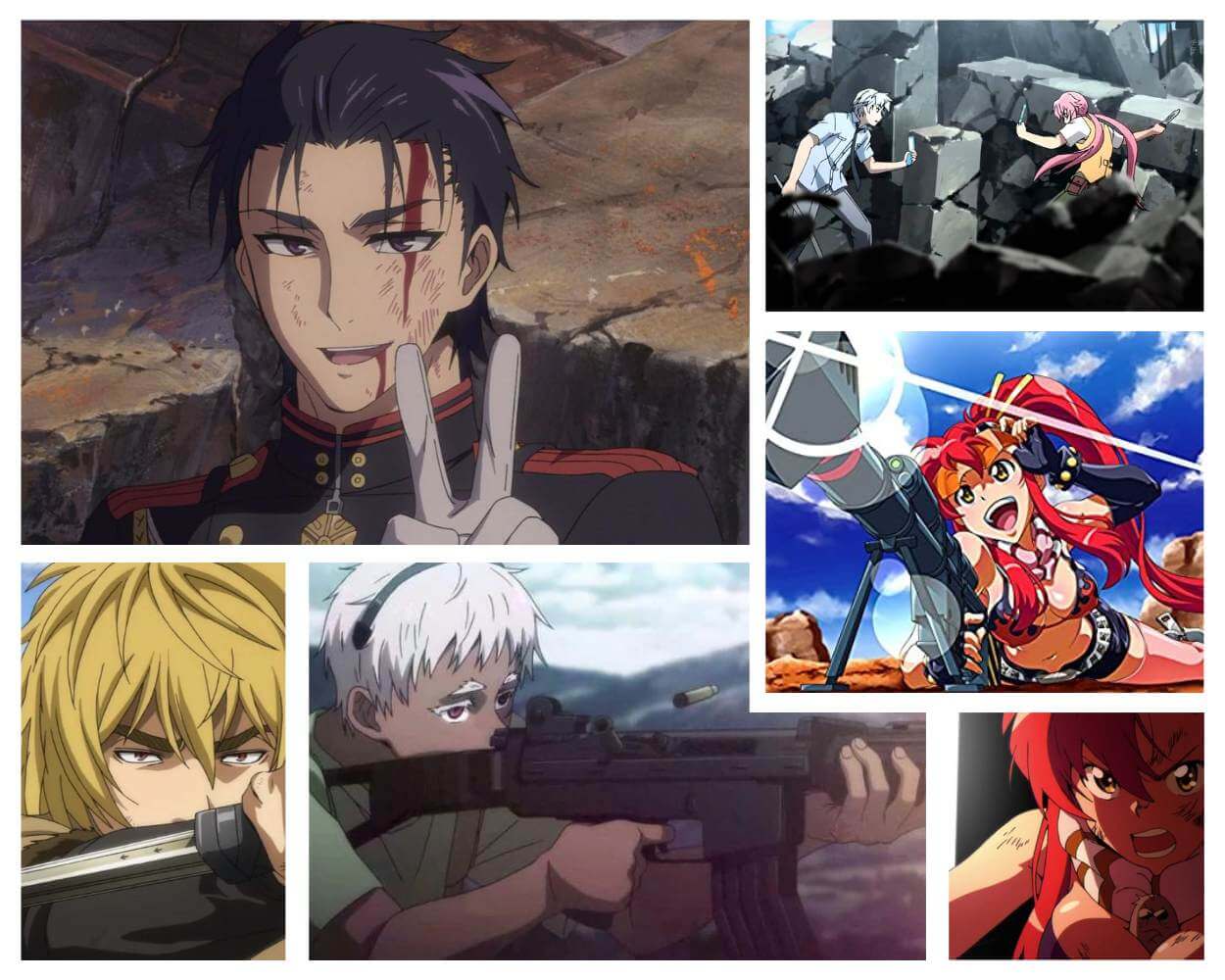Soldier Characters in Anime