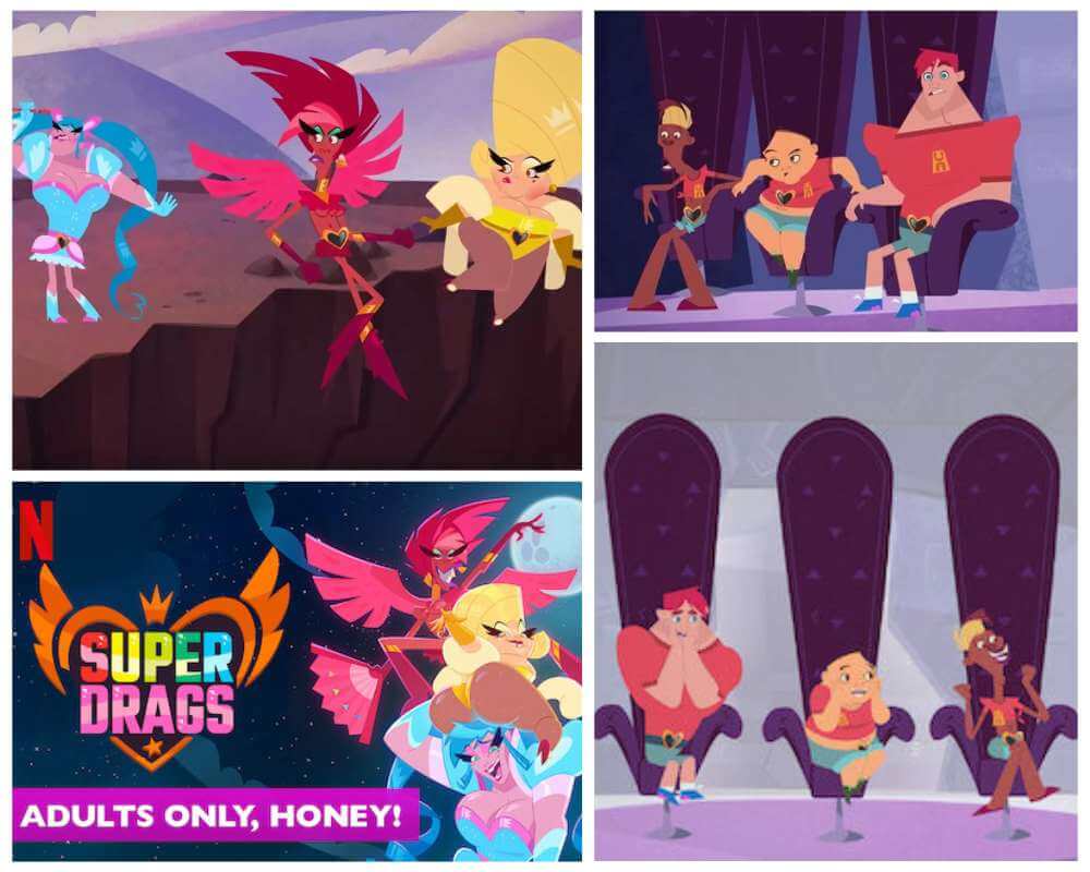 Super Drags is a Brazilian adult animated comedy