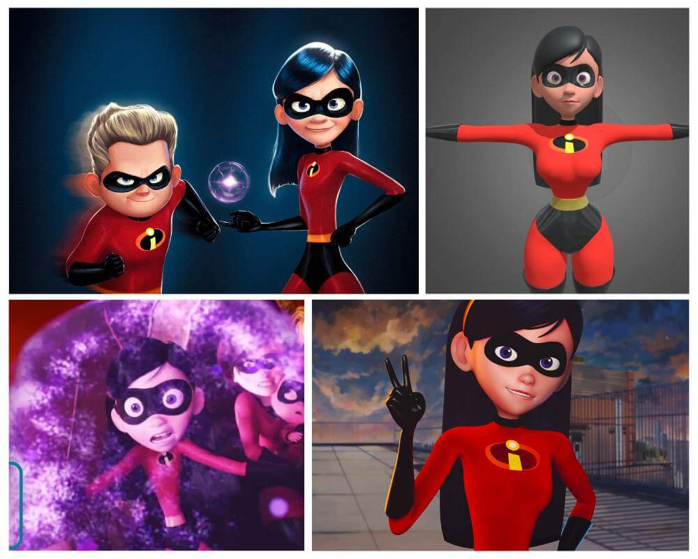 Violet Parr - The Incredibly Shy Superhero
