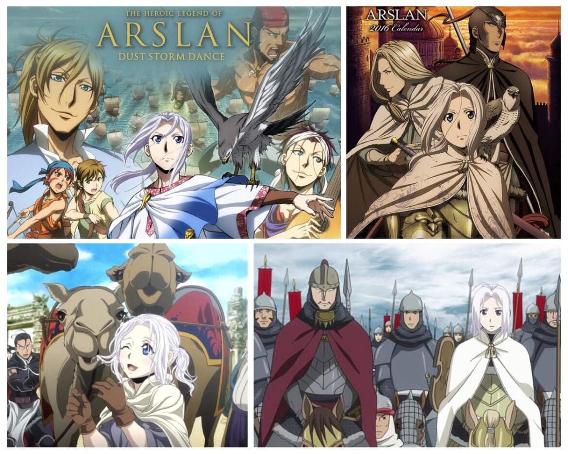 Arslan Senki - animes like vinland saga