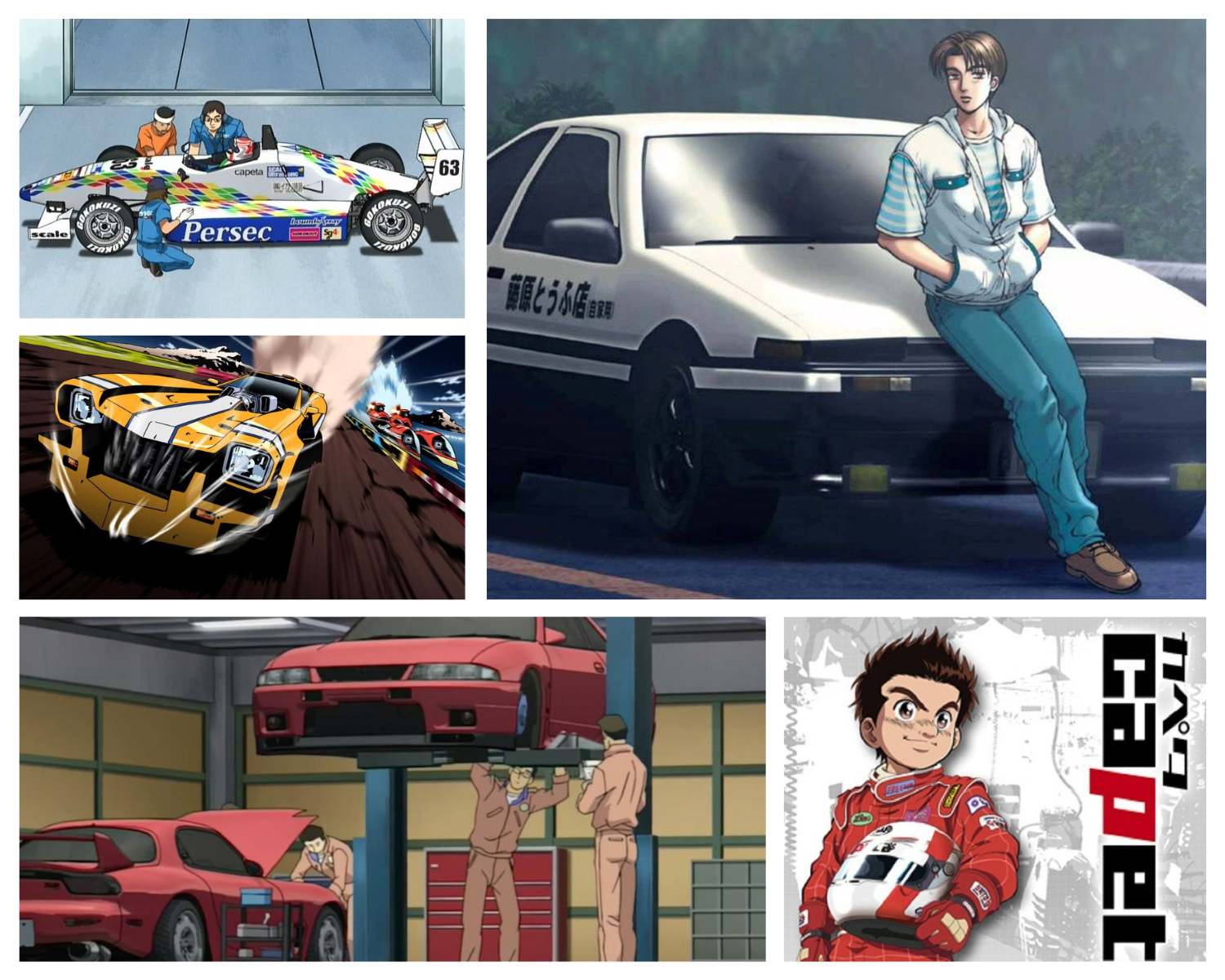 Top 10 Car Racing Anime of All Time  YouTube