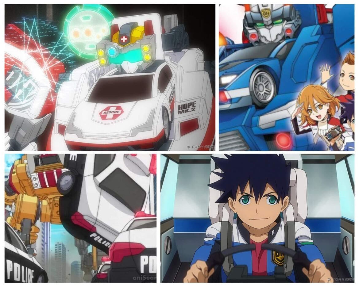 Drive Head - racing anime