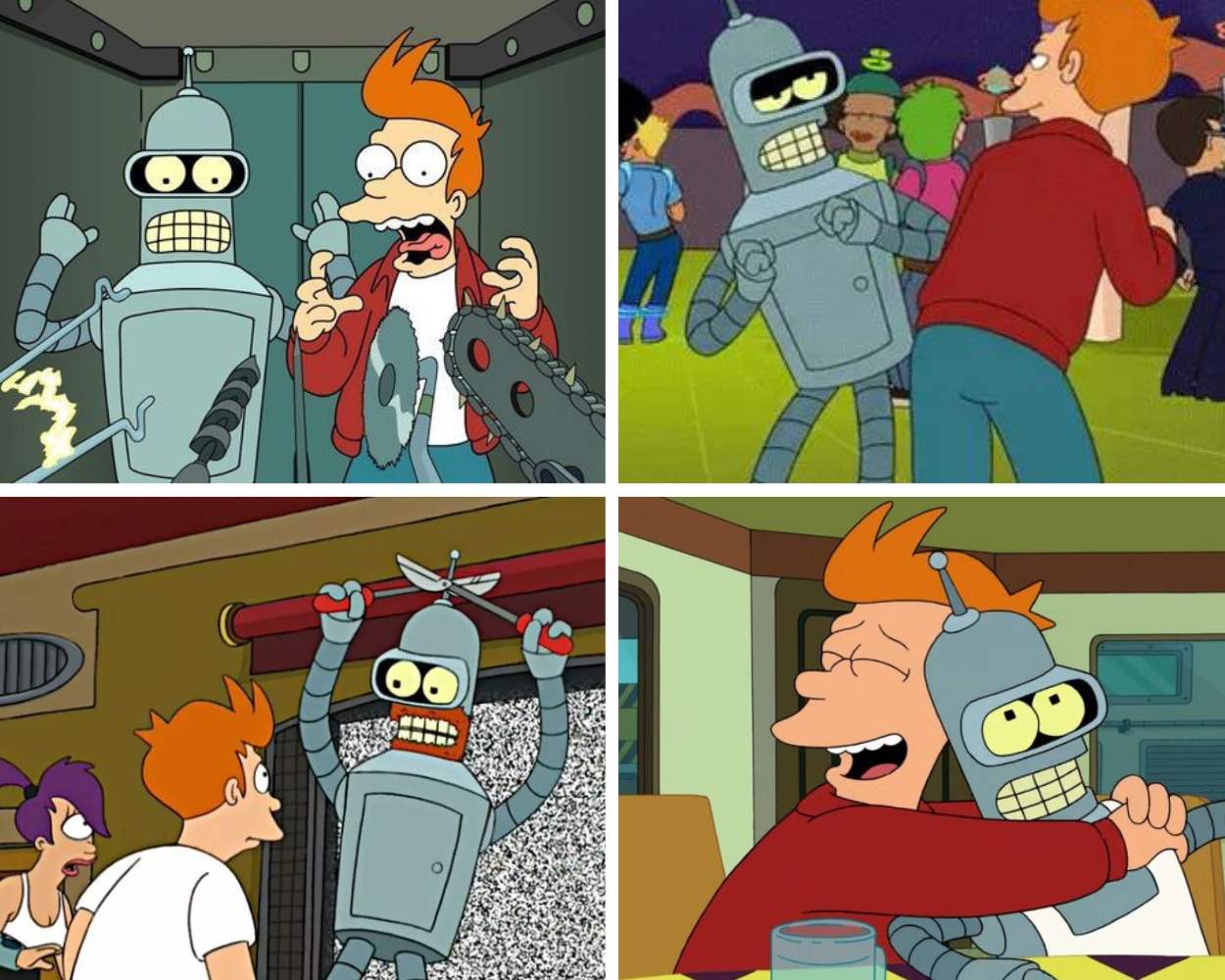 Fry and His Best Friend Bender