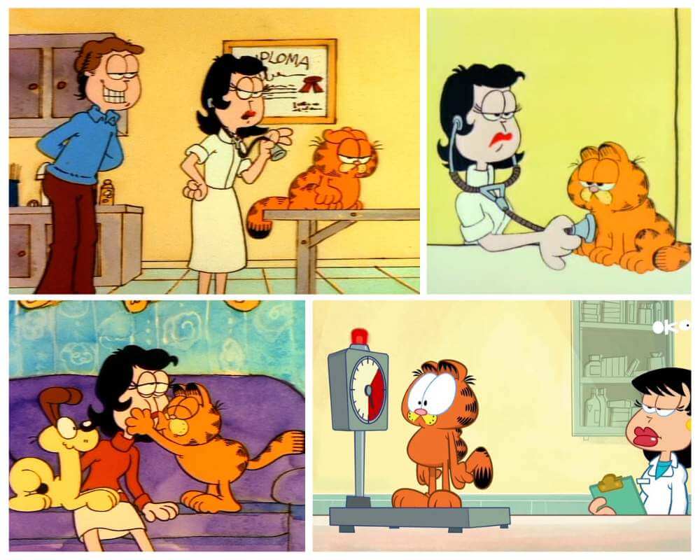 Garfield and Dr. Liz Wilson