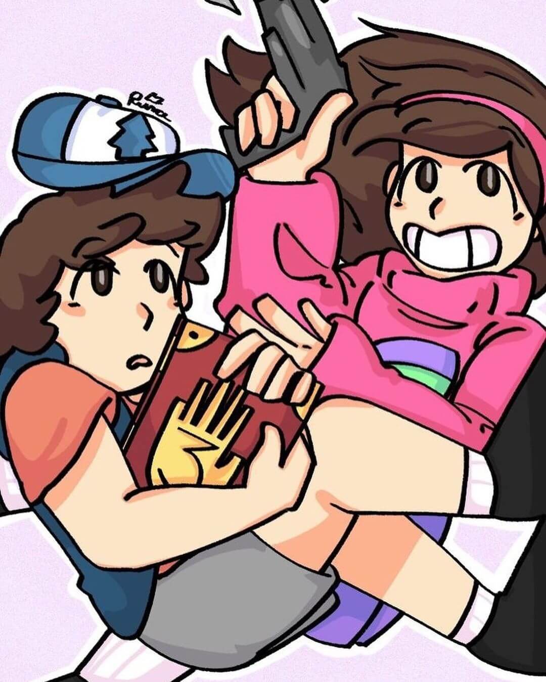 Mabel and Dipper Pines Fanart