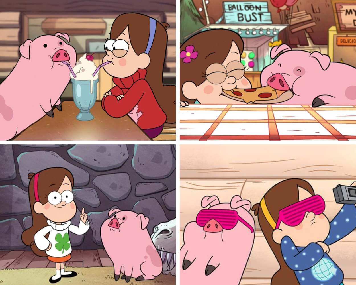 Mabel and Waddles