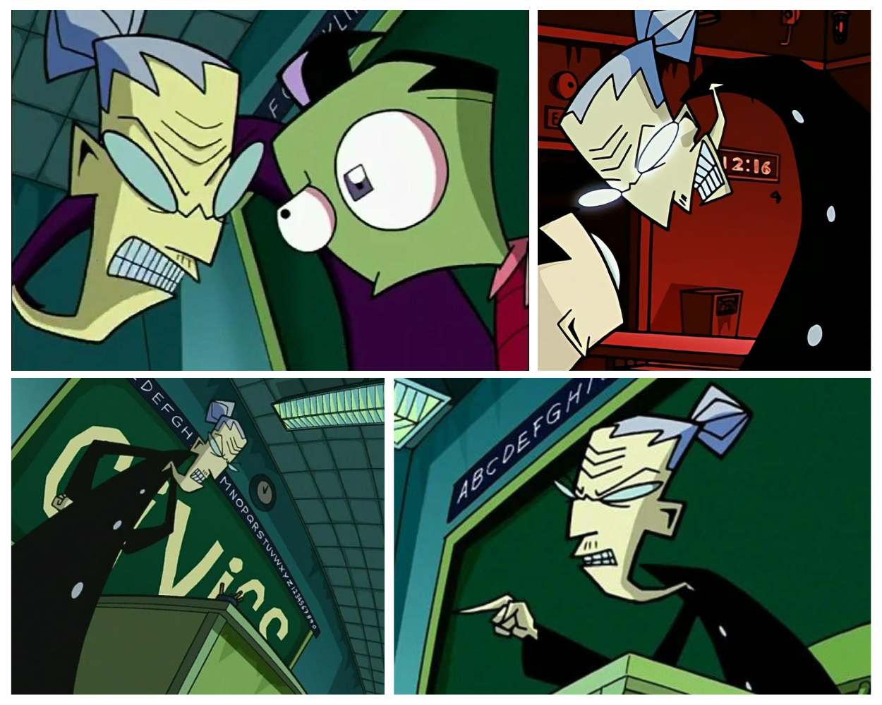 Miss Bitters from invader zim