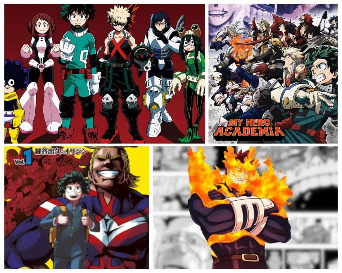 My Hero Academia - similar anime like classroom of the elite