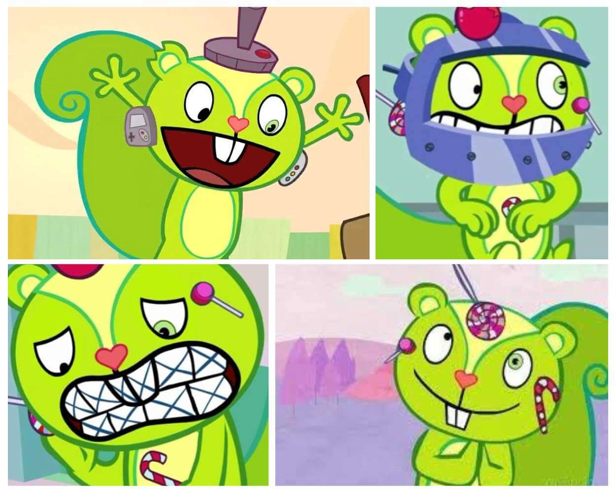 Nutty - happy tree friends characters