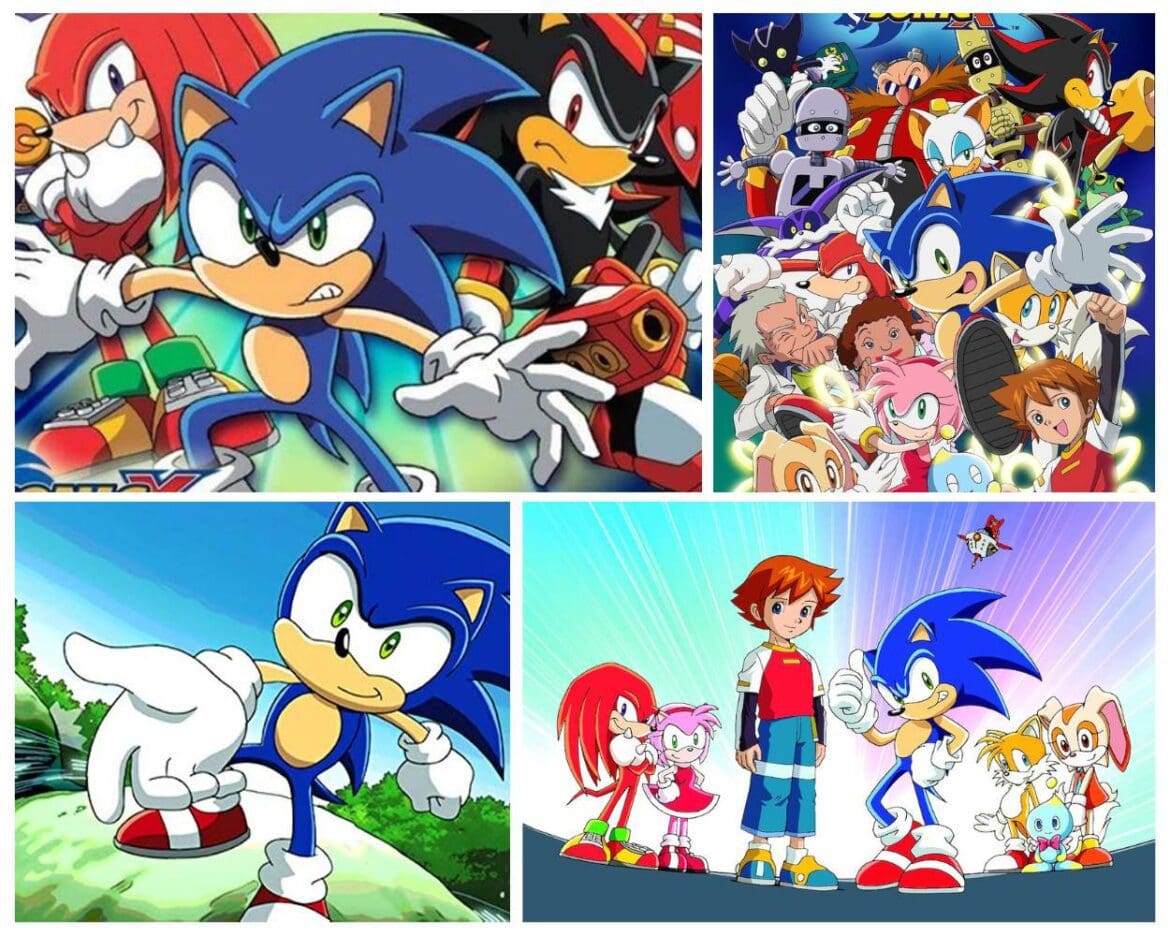 Sonic X - anime similar to pokemon and digimon