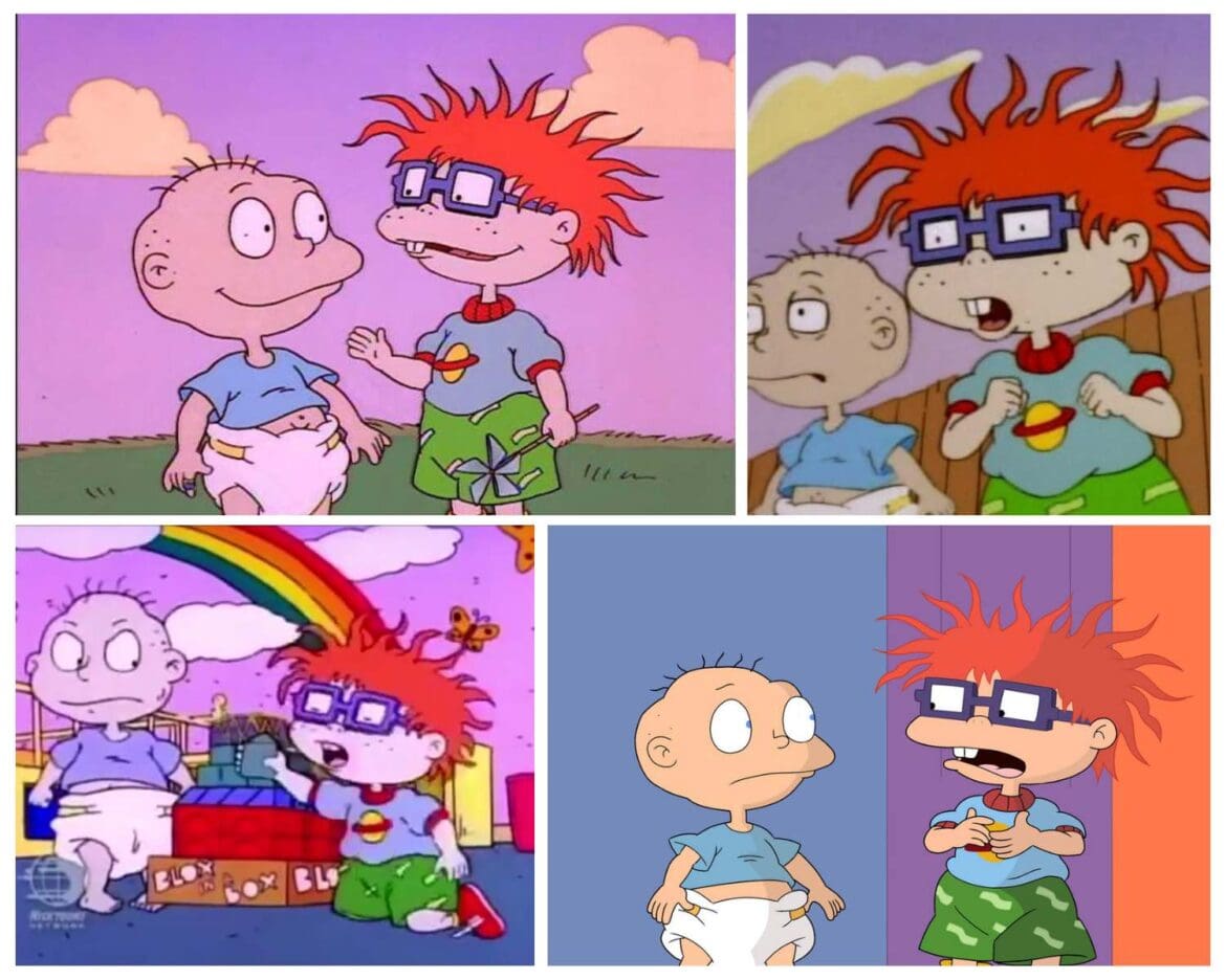 Tommy Pickles and Chuckie Finster